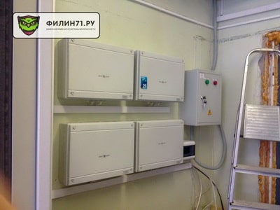 Общий вид коммутируемых систем безопасности